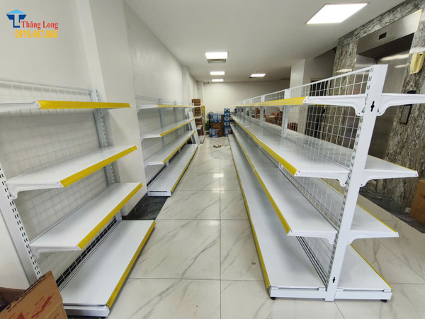 dự án lắp đặt kệ siêu thị lưng lưới tại xuân la tây hồ